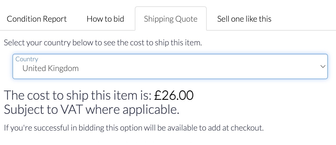 Guide showing how to generate a shipping quote on the Hutchinson Scott website