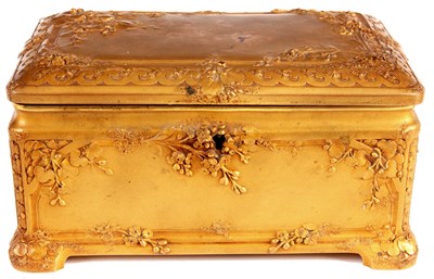 Lot 362 - Fine quality Gilt Bronze Art Nouveau Swiss...