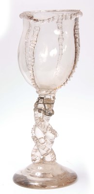 Lot 3 - A MASSIVE 18TH CENTURY SILESIAN TYPE GLASS...