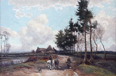 Lot 333 - WILLIAM MANNERS 1860-1930 
 WATERCOLOUR
...