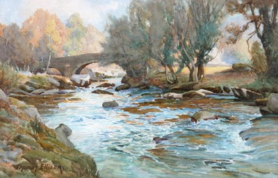 Lot 335 - TOM ELLISON R.C.A 1866-1933 
 WATERCOLOUR 

On...