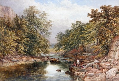 Lot 352 - JAMES GEORGE PHILP RI 1816-1885 
 WATERCOLOUR
...