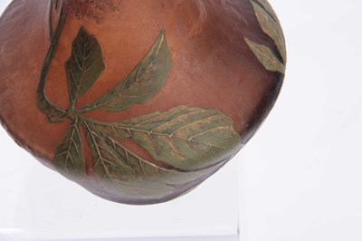 Lot 14 - A 20TH CENTURY ART GLASS VASE BY LEGRASS...