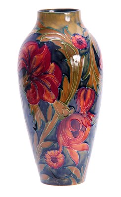 Lot 32 - A WILLIAM MOORCROFT BURSLEM SPANISH PATTERN...
