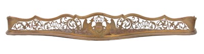 Lot 330 - A GEORGE III COUNTRY HOUSE SERPENTINE FRONT...