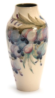 Lot 42 - A MACINTYRE BURSLEM SLENDER TAPERING...