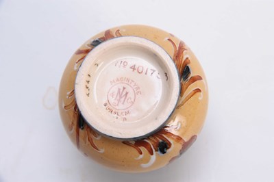 Lot 46 - A MACINTYRE BURSLEM FLORIAN WARE MATCHED THREE...