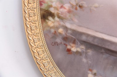 Lot 82 - A LATE 19TH/EARLY 20THCENTURY GERMAN OVAL...