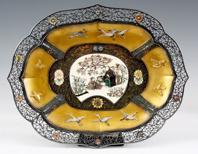 Lot 168 - A FINE LATE 19TH CENTURY JAPANESE SHIBIAMA...
