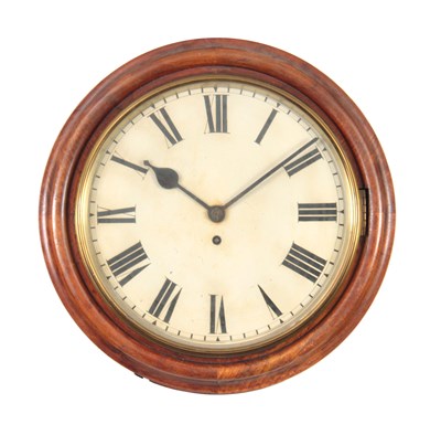 Lot 1050 - AN EARLY 20th CENTURY FUSEE DIAL CLOCK the...