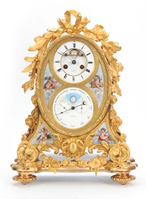 Lot 1097 - A LATE 19TH CENTURY FRENCH ORMOLU AND...