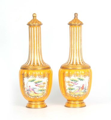 Lot 111 - A PAIR OF LATE 19TH CENTURY CONTINENTAL...