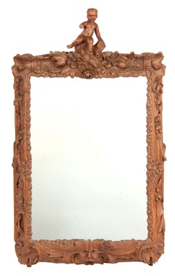Lot 1149 - AN 18TH CENTURY CONTINENTAL FINELY CARVED OAK...