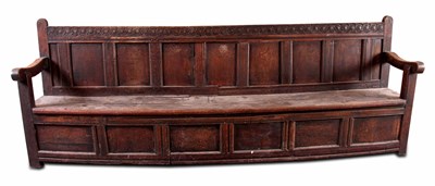 Lot 1159 - A RARE OVERSIZED 17TH CENTURY AND LATER JOINED...