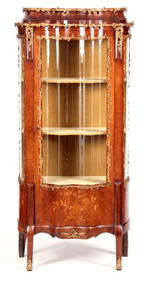 Lot 1215 - A 19TH CENTURY FRENCH ROSEWOOD, WALNUT AND...