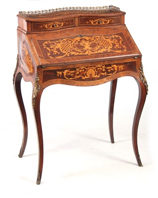 Lot 1228 - A 19TH CENTURY FRENCH LADIES ROSEWOOD AND...