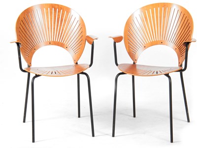 Lot 1235 - A PAIR OF FREDERICIA STOLEFABRIK, DENMARK...