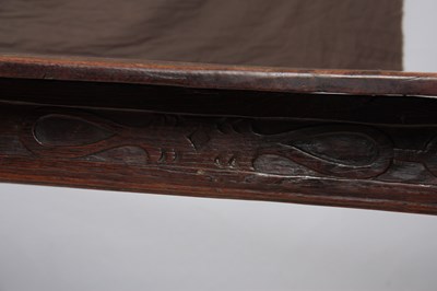 Lot 1295 - AN EARLY 18TH CENTURY OAK REFECTORY TABLE with...