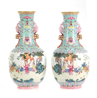 Lot 138 - A PAIR OF CHINESE REPUBLIC LATE 19TH CENTURY...