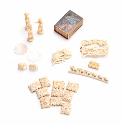 Lot 178 - A COLLECTION OF 19TH CENTURY CARVED MINIATURE...