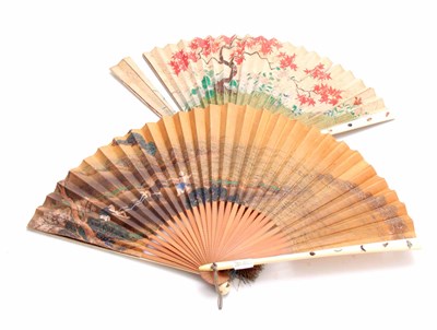 Lot 226 - TWO LATE 19TH CENTURY JAPANESE SHIBAYANA IVORY...