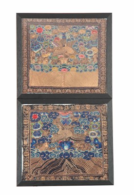 Lot 257 - A PAIR OF LATE 19th CENTURY CHINESE SCHOLAR...