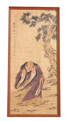 Lot 261 - 19TH CENTURY JAPANESE WATERCOLOUR ON PAPER...