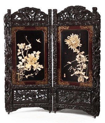 Lot 286 - AN IMPRESSIVE MEIJI PERIOD JAPANESE HARDWOOD...