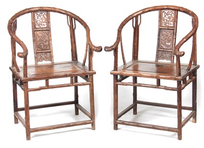 Lot 296 - A PAIR OF 18TH / 19TH CENTURY JICHIMU /...