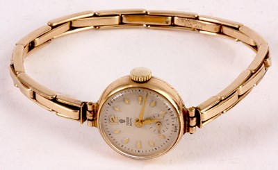 Lot 230 - 1950’s 9ct GOLD LADIES ROLEX TUDOR ROYAL...