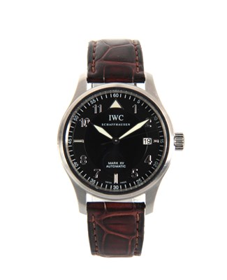 Lot 361 - A GENTLEMAN'S STEEL IWC MARK XV FLIEGERUHE...