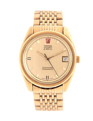 Lot 362 - A GENTLEMAN'S 1970's OMEGA ELECTRONIC F300HZ...