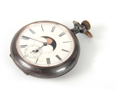 Lot 368 - A LATE 19th CENTURY SWISS DOUBLE DIAL POCKET...