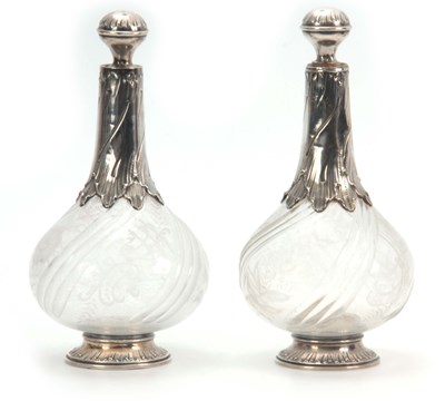 Lot 376 - A PAIR OF EARLY 19TH CENTURY CONTINENTAL...