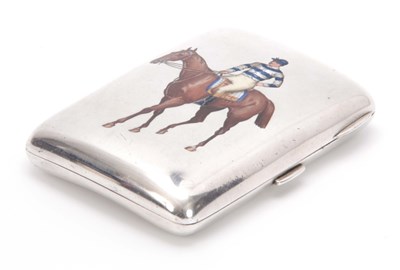 Lot 387 - AN EARLY 20th CENTURY SILVER AND ENAMEL...