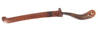 Lot 420 - AN 18th/19th CENTURY TURKISH OTTOMAN YATAGAN...