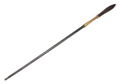Lot 423 - A 19TH CENTURY AFRICAN TRIBAL SPEAR with...