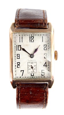 Lot 238 - A 1920’s GENTLEMAN’S  9ct GOLD ROLEX...