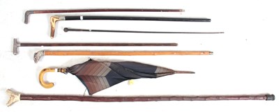 Lot 448 - A SELECTION OF 19TH CENTURY AND LATER WALKING...
