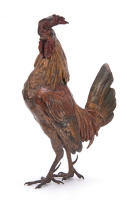 Lot 529 - FRANZ BERGMAN. A LARGE LATE 19th CENTURY COLD...