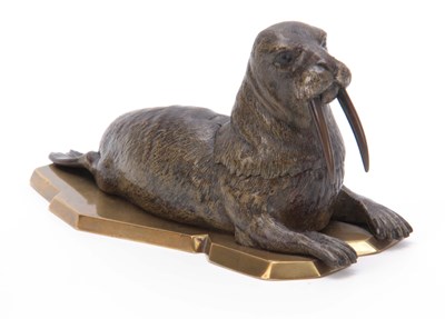 Lot 536 - A LATE 19th CENTURY AUSTRIAN COLD PAINTED...