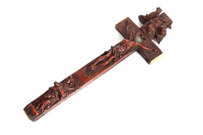 Lot 547 - A 16TH/17TH CENTURY ITALIAN FINELY CARVED...