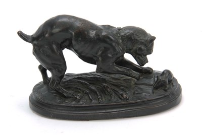 Lot 563 - AFTER ANTOINE LOUIS BARYE. LATE 19th CENTURY...