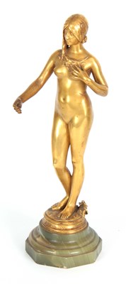 Lot 571 - ANTONIN CARLES. A 19TH CENTURY GILT BRONZE...