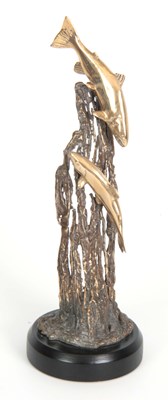 Lot 578 - A MID 20th CENTURY BRONZE SCULPTURE modelled...