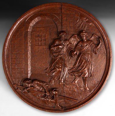 Lot 649 - A 17th/18th Century Continental circular...