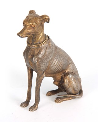 Lot 647 - A LATE 19th CENTURY NOVELTY INKWELL modelled...