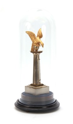 Lot 677 - A LATE 19th CENTURY SILVERED AND GILT BRONZE...