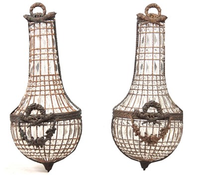 Lot 725 - A PAIR OF LATE 19TH CENTURY CONTINENTAL GILT...