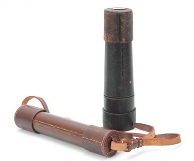 Lot 752 - AN EARLY 20th CENTURY FIVE DRAW TELESCOPE...